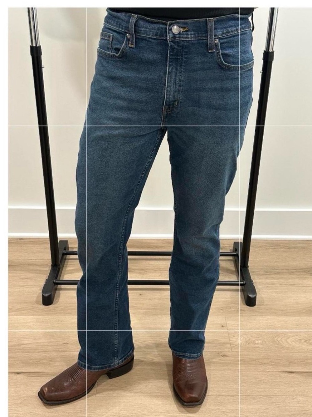 George Men's Bootcut Jeans in Dark Blue